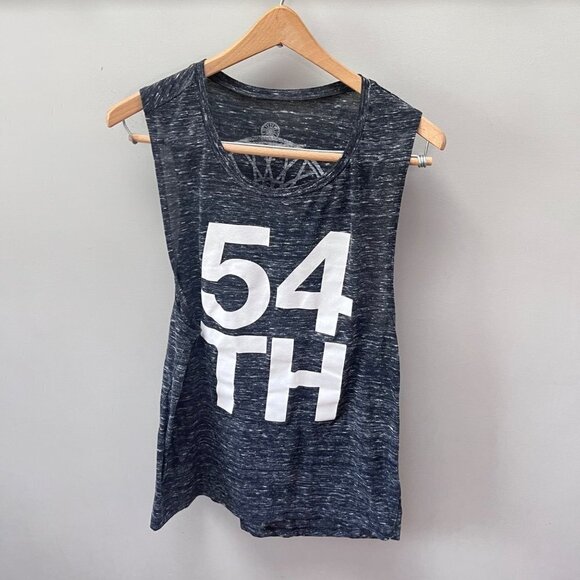 Soul Cycle‎ Burnout Black Fabrick Tank- Size Medium - Picture 1 of 4